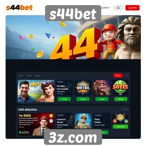 Acessibilidade e usabilidade do site s44bet