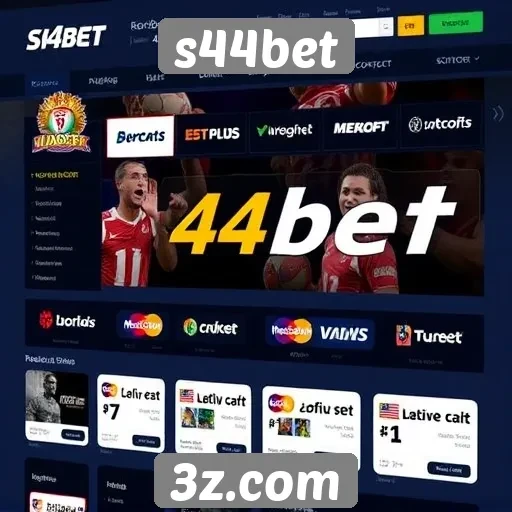 Variabilidade de métodos de pagamento no s44bet