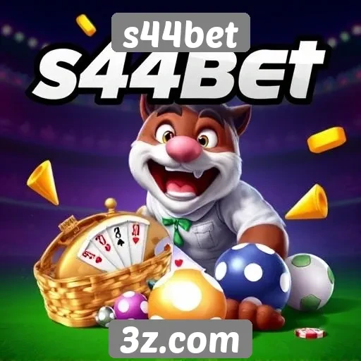 Variedade de jogos disponíveis em s44bet